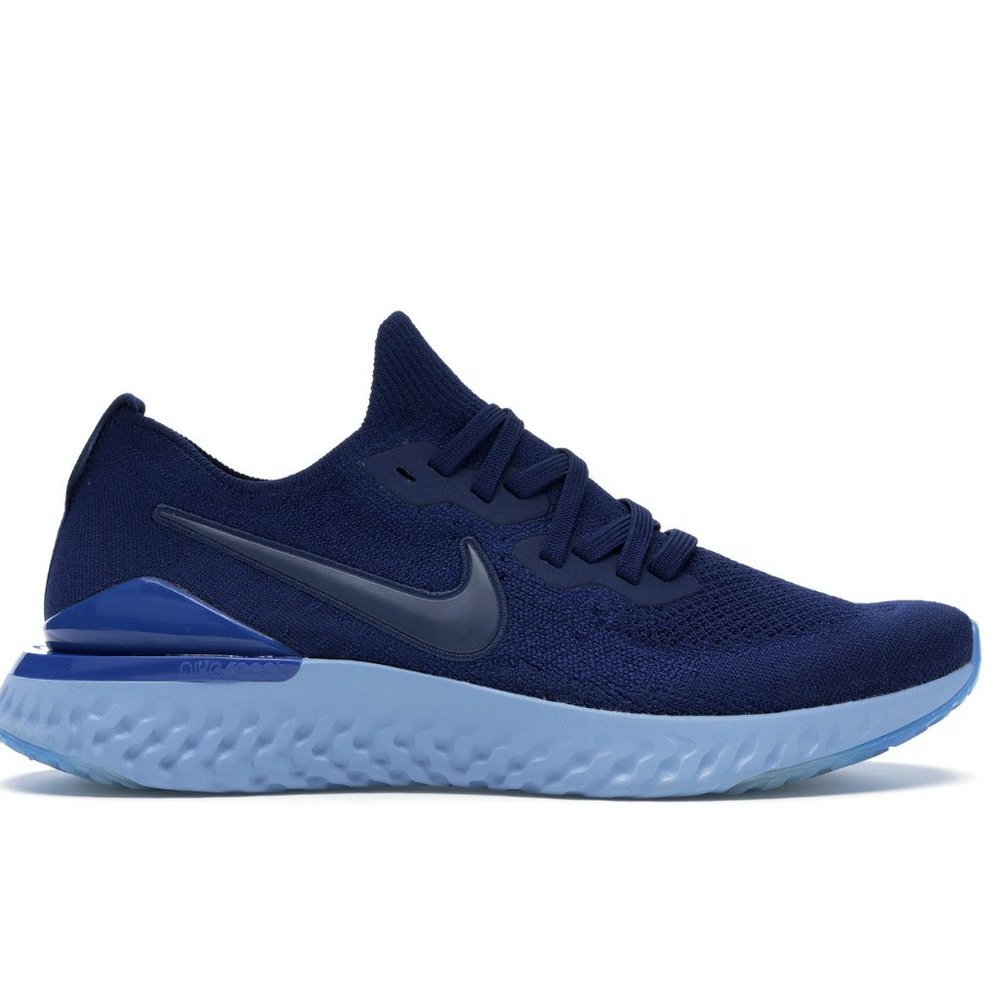 Men's Nike Epic React Flyknit 2 Blue Void